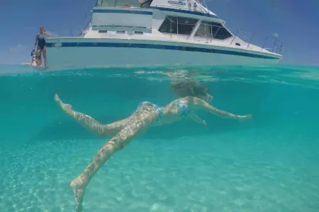 Here is the ultimate escape!!! Stay aboard this 42ft yacht in Exuma Bahamas!!!