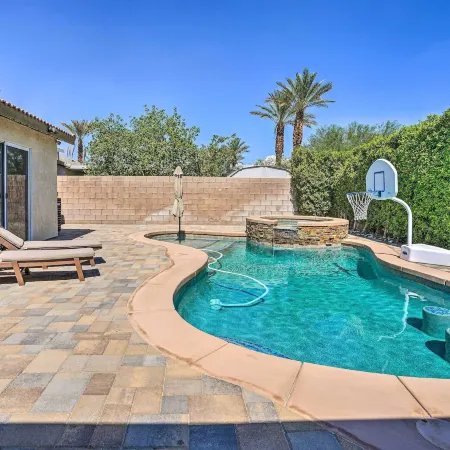 Pet-Friendly Indio Retreat with Pool and Game Room!