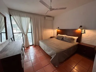 Garden view near pool Hotels in Fluvial Vallarta