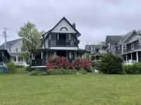 Victorian cottage overlooking downtown Oak Bluffs and the Harbor.
