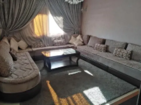 5 Minutes to Beach1km To Agadir Big Sallon 2BED Free Park And Free Services Room