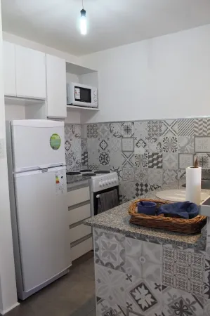 New apartment in a quiet neighborhood 5 minutes from the center.