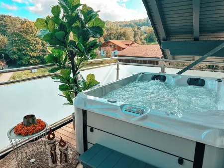 Bachgeflüster suite, incl. whirlpool, sauna Отели в г. Бад-Кёцтинг