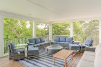 Hot Tub + Private Beach: Waterfront Urbanna Escape - 3-Star