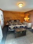 Escape to a Beautiful 4-Bedroom 2-Bath Waterfront Log Home in Danbury, Wisconsin