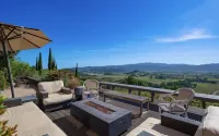 Escape to Paradise: A Stunning Tuscany-Style Home with Views of Vineyards