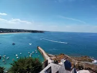 250 ° panoramic sea view from the 10 windows !! Classified furnished with 4-star tourism.