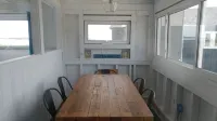 Driftwood Oceanfront Cottage at Popham Beach  Spectacular views from every room