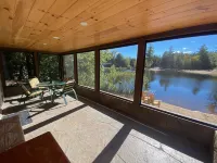 White Mountains Waterfront Chalet w/ Private Beach