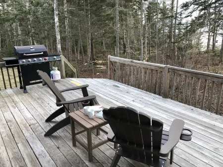 Oceanfront Home; A Coastal Maine Woodland Retreat