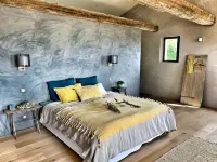 Mas des Amis, Seguret, Village classified in Provence, heated swimming pool