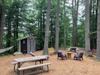 Memory Maker Cabin w private lakeside dock - 10 miles from Lake George