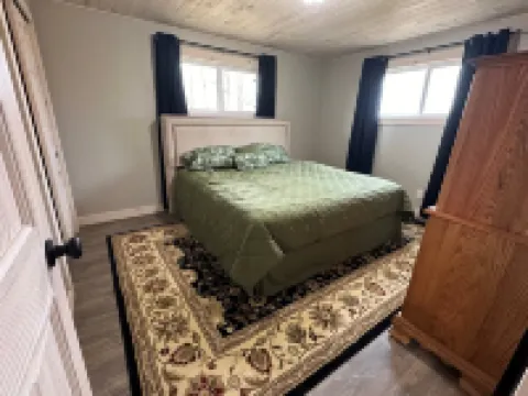 Renovated cottage w/incredible views of 54000 acres of public recreational land.