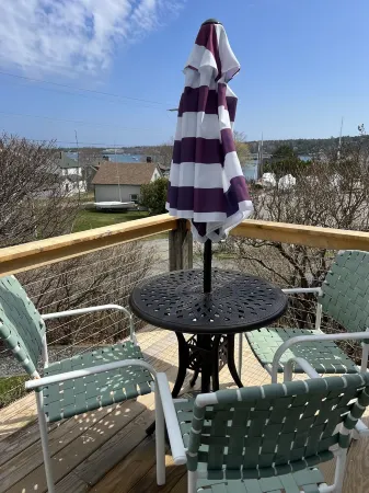 New, top deck couples retreat overlooking Southwest harbor!