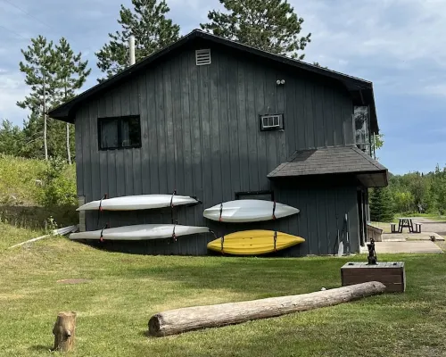 Perfect Lakefront Cabin up North Hotels in Oma