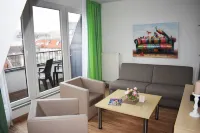 Posthus Apartment 302 with balcony, close to the beach and central - balcón
