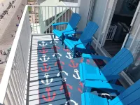 El Capitan Ocean Front - 2 BR/2BA 4th Street ON the Boardwalk! Linens Included!