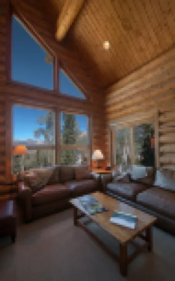 4 BR Mountain Village Luxury Log Home - Great Views, Sleeps 10