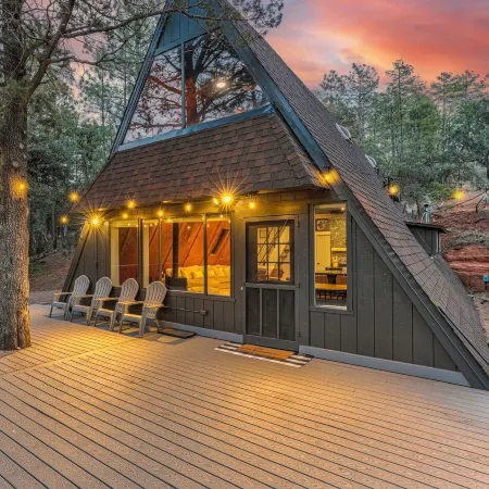 Modern Luxurious A-Frame - Playground