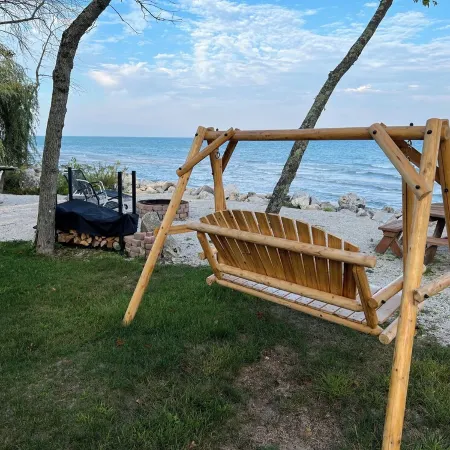 Welcome to the "Lake Cottage"  where lake Michigan waves are calling