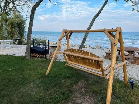 Welcome to the "Lake Cottage"  where lake Michigan waves are calling