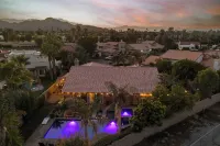 Luxury Oasis w Pool Hot Tub Fire Pit Games Big Yard Larrea by AvantStay