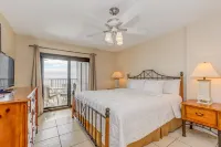 Beachfront condo with gulf/water views, central AC, balcony, W/D, & WiFi