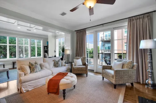 Spacious Condo with Balcony and Southern Charm - Inviting Urban Oasis