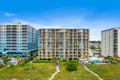 Oceanfront Balcony and Pool - Stunning Beachfront Escape Hotels near Barefoot Landing