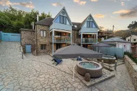 Dandy Villas Karpenisi Complex - Lux Chalets - Inflatable Pool-Hot Tub