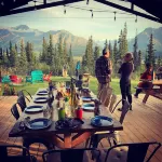 Alpenglow Luxury Camping - Mountain view