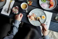 Bretterbude Büsum - breakfast