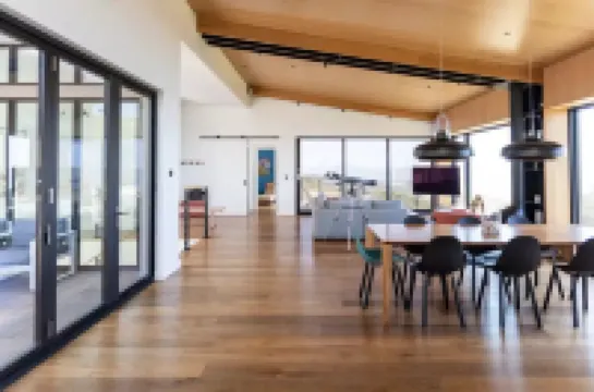 Sky House • Boutique seaside retreat with cinema room and spa