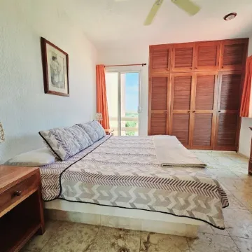 Penthouse-Balcony w Hammock, Direct Ocean View, Half Moon Bay, Akumal