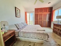 Penthouse-Balcony w Hammock, Direct Ocean View, Half Moon Bay, Akumal