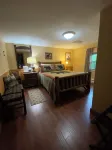 Cabin at Woods Creek Lake in East Bernstadt, Ky Beautiful Wooded Views