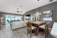 3 Bed 2 Bathroom Home in DeLuna with golf cart.