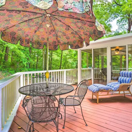 Secluded Chattanooga Getaway w/ Deck + Yard!