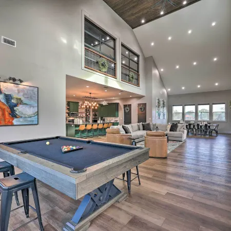Lavish Riverfront Escape w/ Gas Grill!