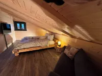 Log Cabins with Sauna, Fireplace, Terrace, Barbecue Etc. in Alpine Chalet Style