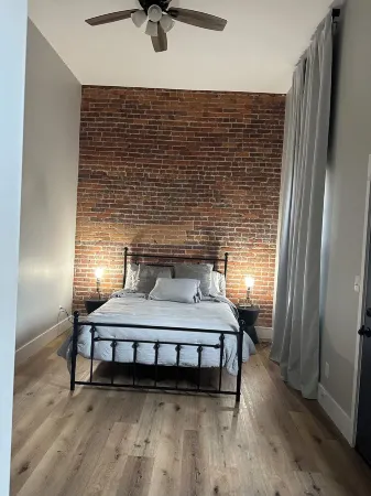 Stylish & Modern 2-Bdrm Apt in Downtown Warsaw featuring an urban rooftop deck.