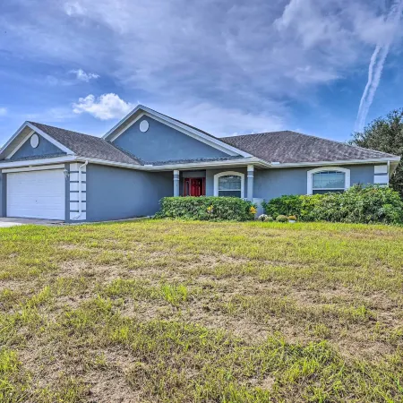 Ranch-Style Lehigh Acres House with Big Backyard!