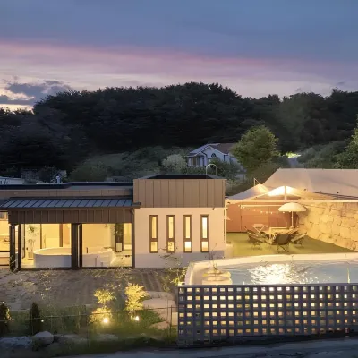 Gyeongju Poolvilla Gyeongjuegamyeon 石窟庵周辺のホテル