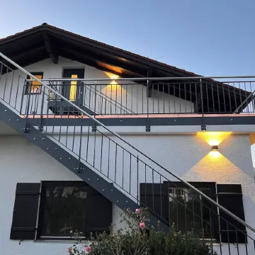 Vacation Apartment "Am Alten Garten" in a Quiet Location with a View of the Alps!