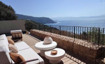 Luxury Villa Saleccia Beach Access Through the Maquis