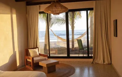 Modern Beachfront Villa on 1 acre Hotels in 