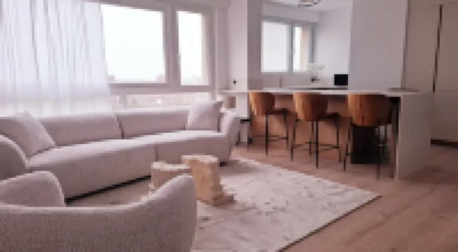 Furnished apartment+ swimming pool+ garage