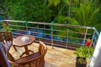 Villa in the middle of tropical palm trees, not far from the Bentota beach