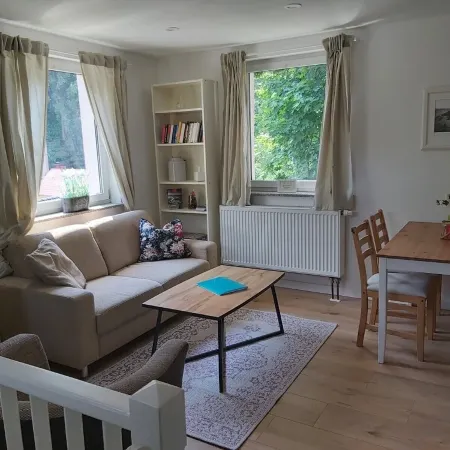 Two-storey house with dishwasher and washing machine