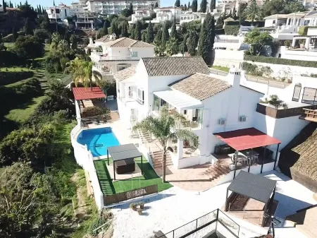 Magnificent 6 bedroom villa with paddle tennis court, Mijas Golf Отели рядом с достопримечательностью «Коста дель Соль»